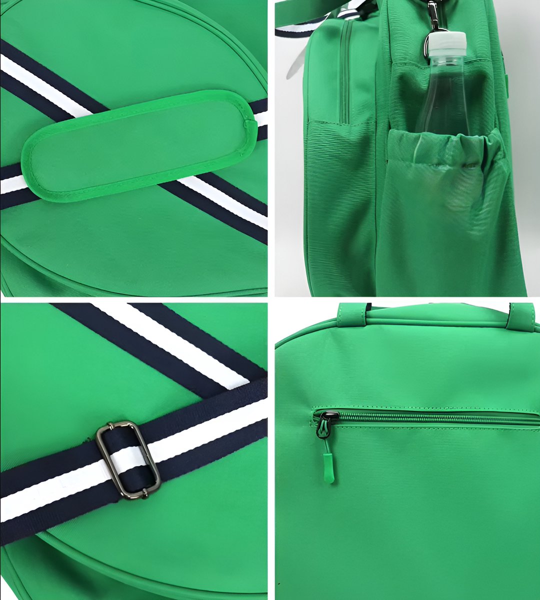 E-Shop4u - Tennistas - Tennis & Badminton Racketsporttas Dames - Eén Schouder - Schoenentas - Trekkoord - 40x13x38cm - Pickleball - Squash - Padel - Tennistas - Lavendel