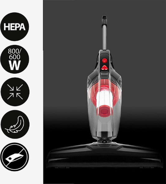 Corded stick vacuum cleaner - 2-in-1 upright vacuum cleaner and handheld vacuum cleaner - 4 attachments Label A+