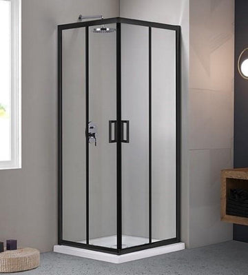 Douchecabine | 2-delige Schuifdeur | 90 x 90 x 200 cm | Met gehard glas En Nano Coating |