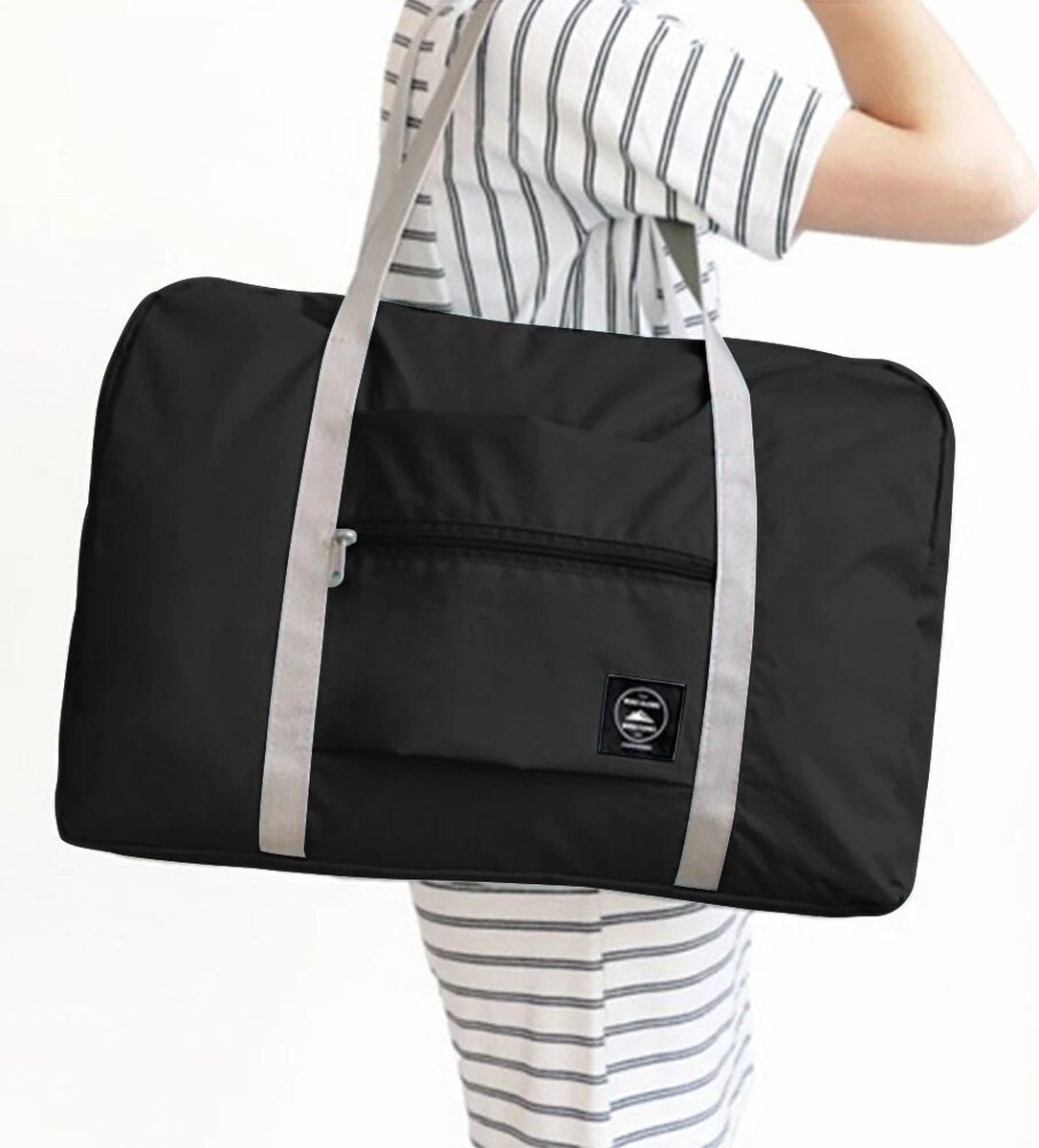 Duffelbag - Reistas - Sporttas - Opvouwbare Reistas - Weekendtas - Strandtas - Kleur Zwart