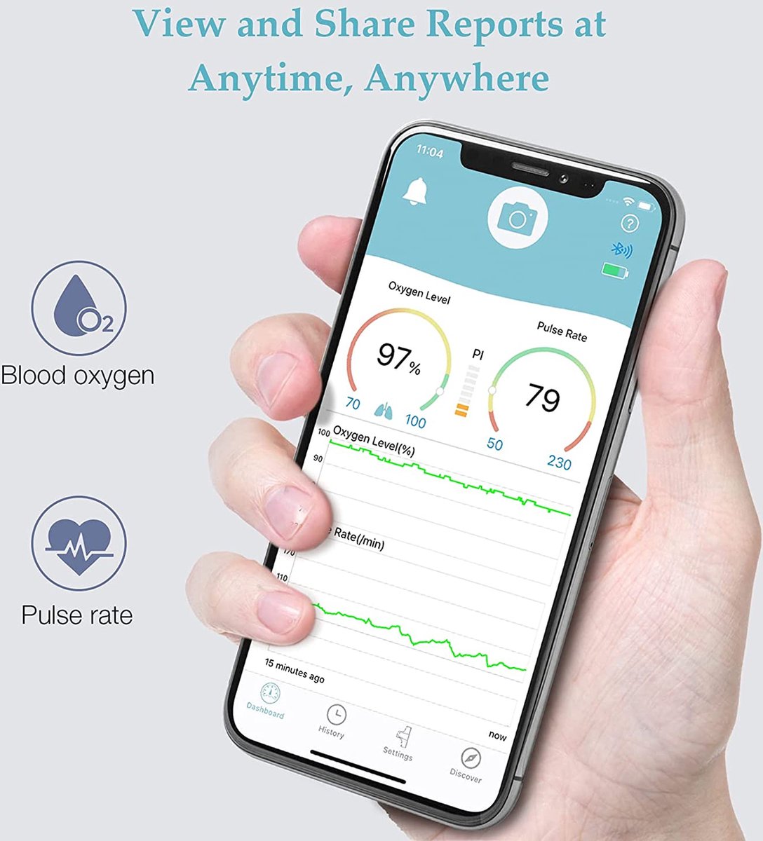 BabyO2 S2 Babymonitor - Babyfoon met Zuurstof- & Hartslagmeter