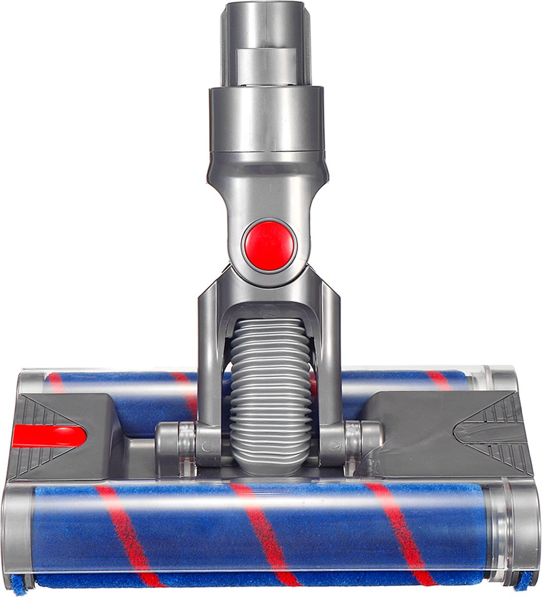 Dual Head Suction Nozzle with soft roller - Soft Cloth Roller Brush - for Dyson V7 / V8 / V10 / V11 Series Stick Vacuum Cleaners