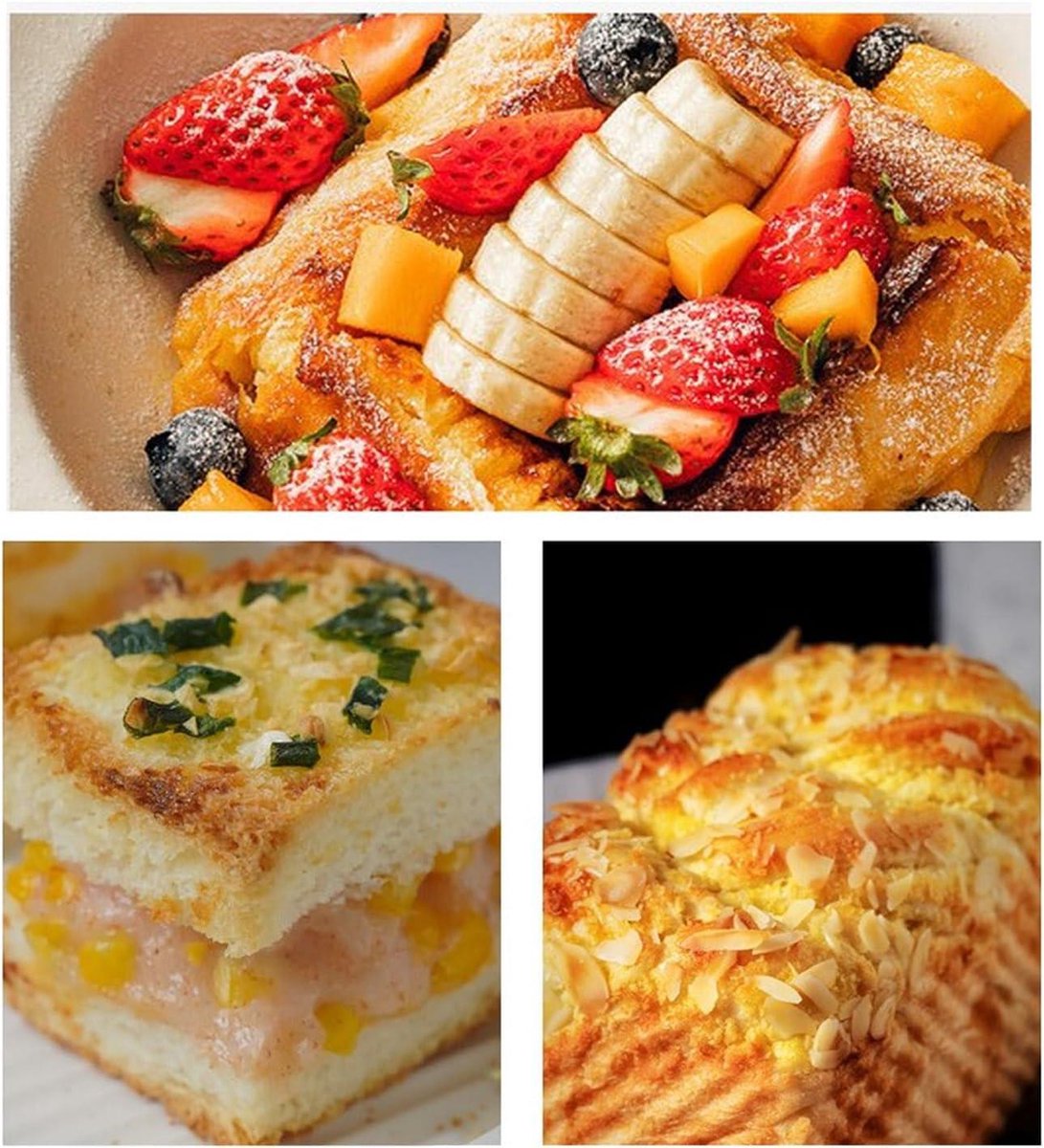 Rechthoekige Broodpan met Antiaanbaklaag van Koolstofstaal - Cakeblik voor Brood, Bananenbrood en Pondcakes - Goudkleurig met deksel
