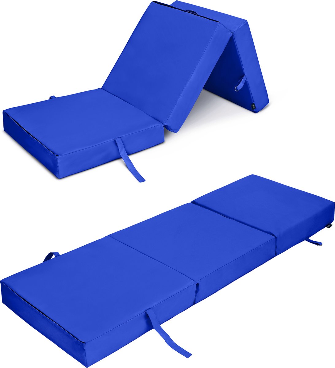 Opvouwbaar Matras - Volwassen Vouwmatras - Slaapbank - Logeermatras Opvouwbaar - Logeermatrassen - Logeer Matras - Opvouwbaar Logeerbed 1-persoons