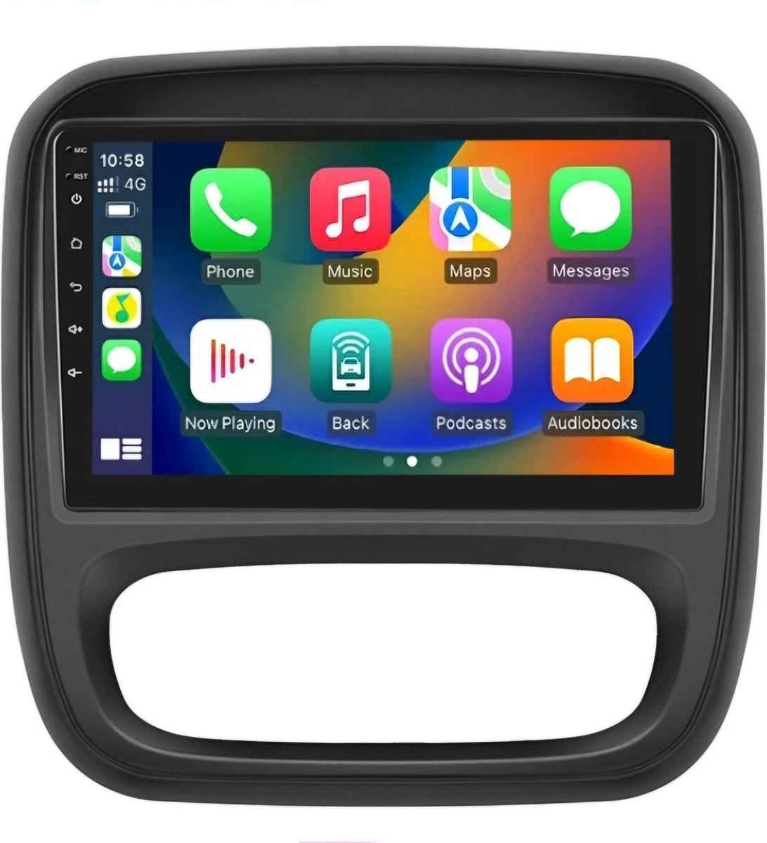 Opel Vivaro B / Renault Trafic 3 / Fiat Talento / Nissan NV300 | 2014 - 2021 | Autoradio met Navigatie | 2GB & 32GB | Carplay & Android Auto | radioscherm | 2014 2015 2016 2017 2018 2019 2020 2021