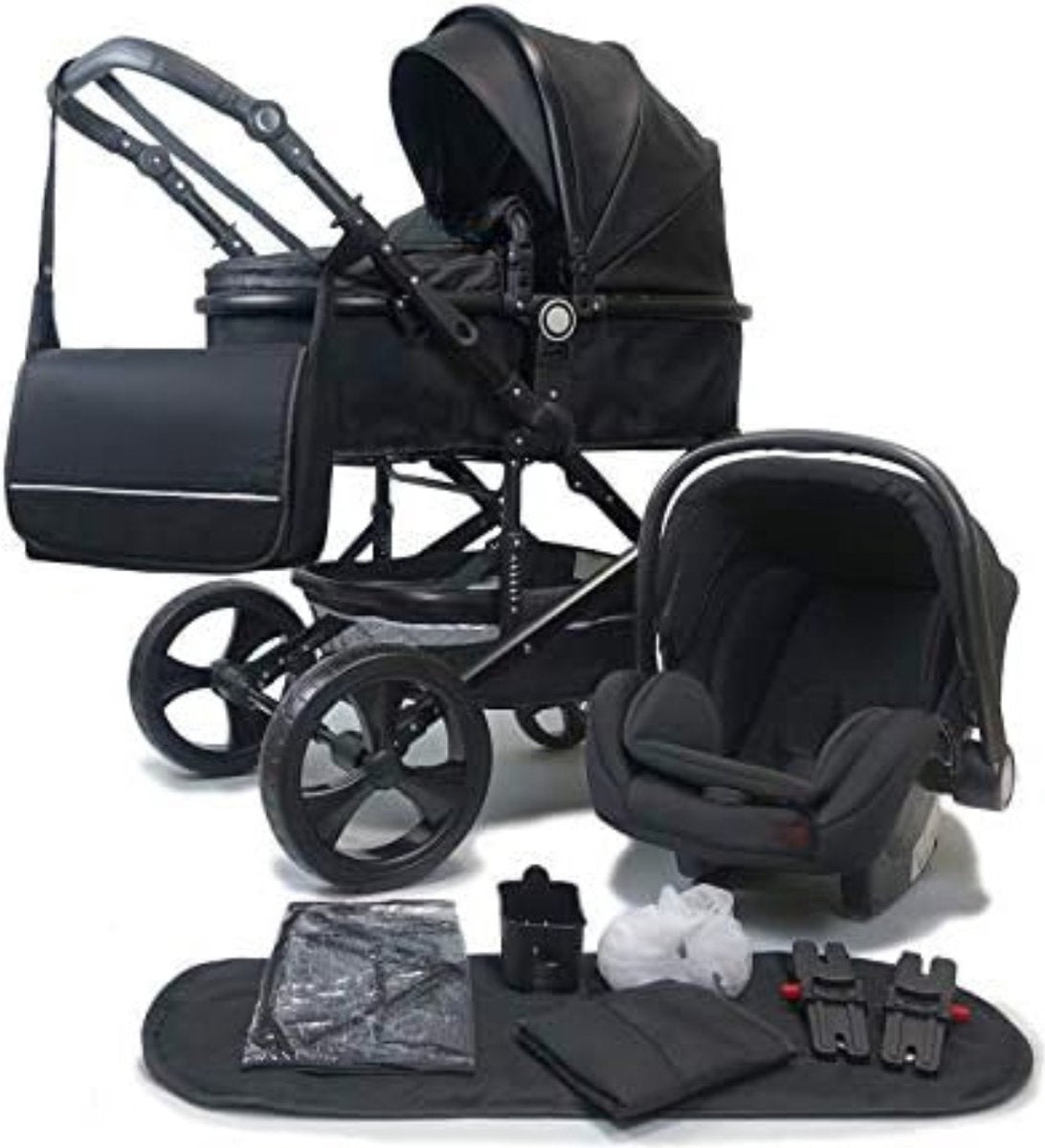 Stroller 3 in 1 - Pram 3 in 1 - Pushchair - Stroller 3 in 1 Incl Car Seat