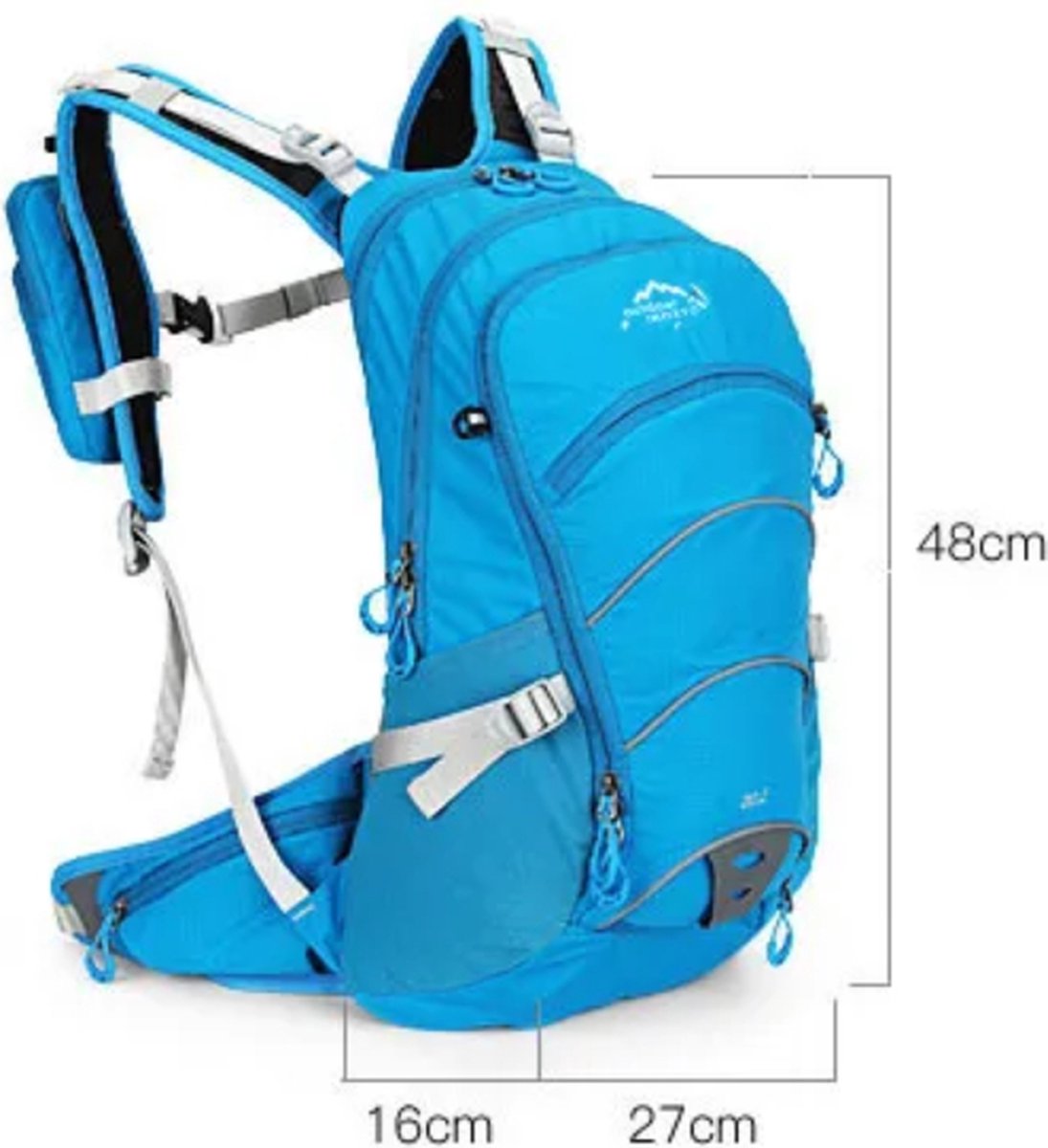 Avoir Avoir®-Klimrugzak 20L-Waterdicht-Intern frame-Unisex-Rood-Outdoor avontuur-Wandelen