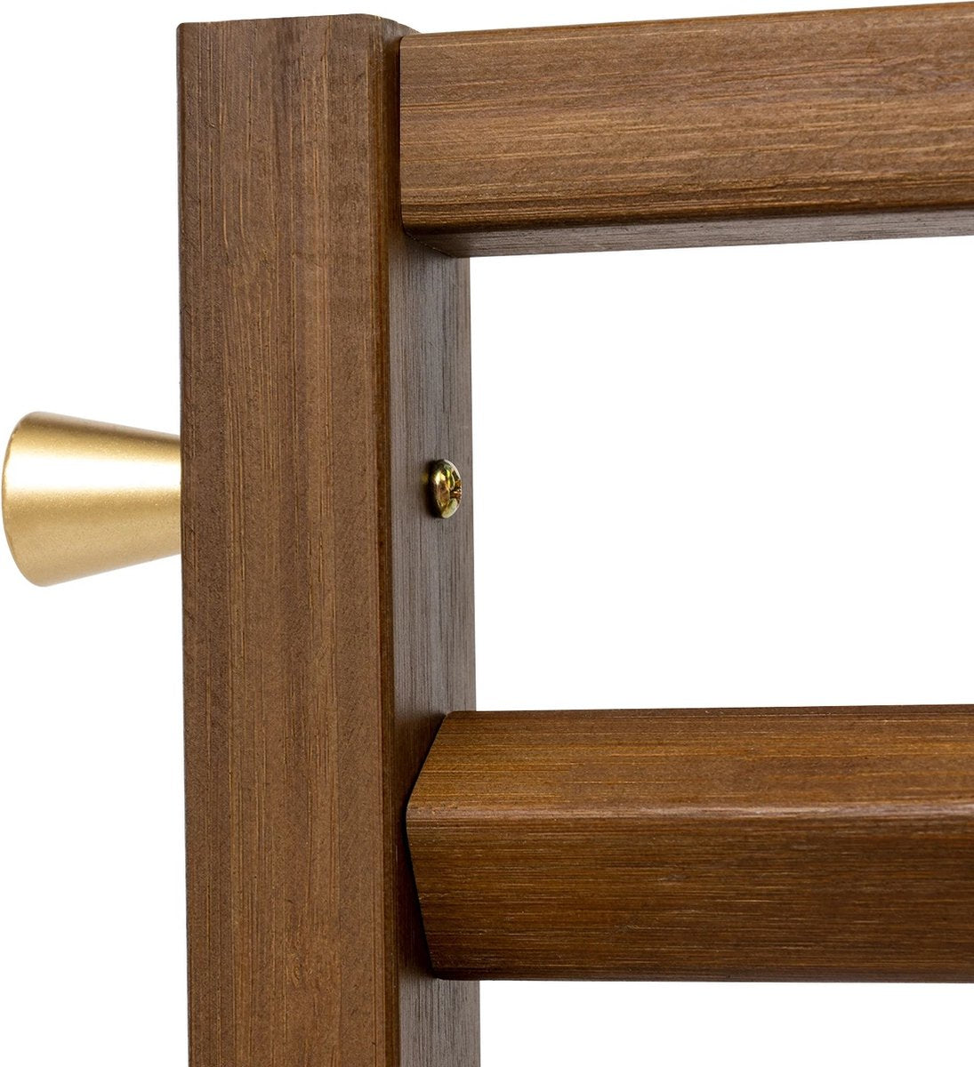 Decotopia - Kapstok - Garderobe - Rek - Met Lades - Kledingrek - Jassenhanger - 70 cm - Bruin