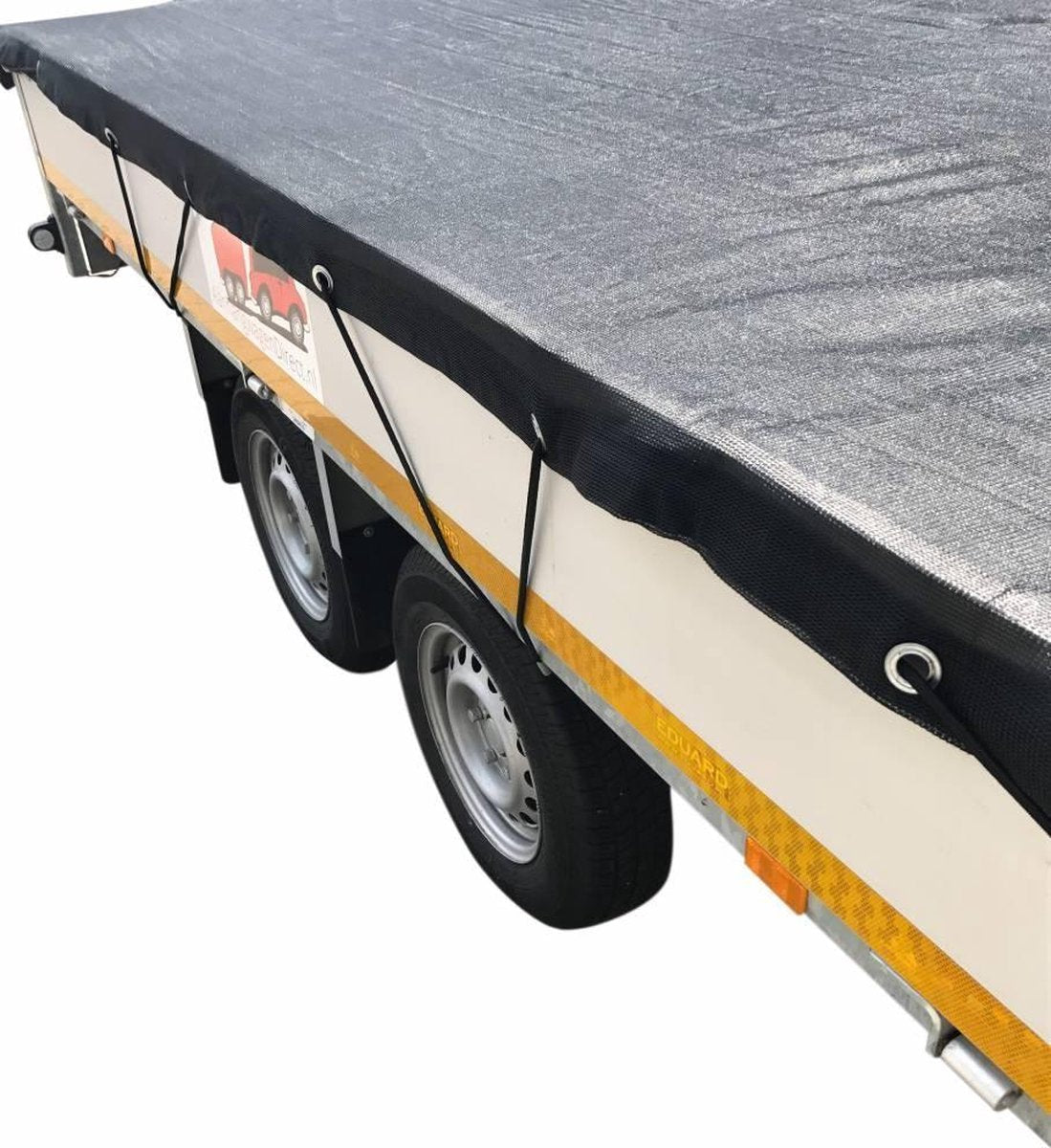 Premium gaasnet - 400x250 cm - inclusief elastiek rondom - UV-bestendig - net voor aanhanger