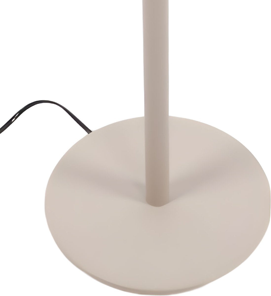 Staande Luogo leeslamp | 1 lichts | zand / beige / crème | metaal | 133 cm | vloerlamp | dimbaar | modern design