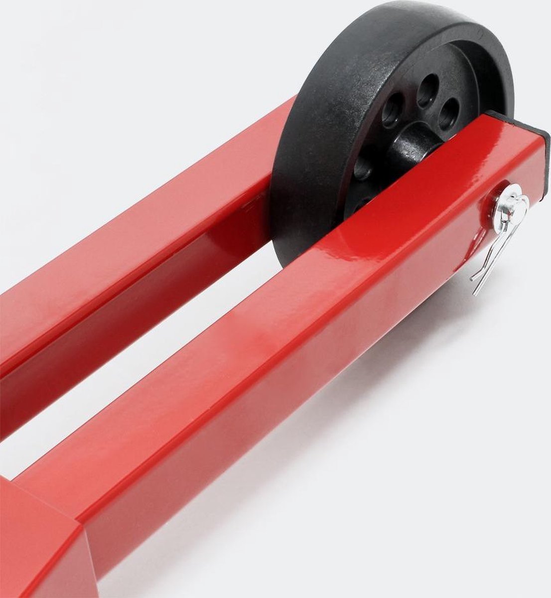 Banden- en velgenrek met trolley