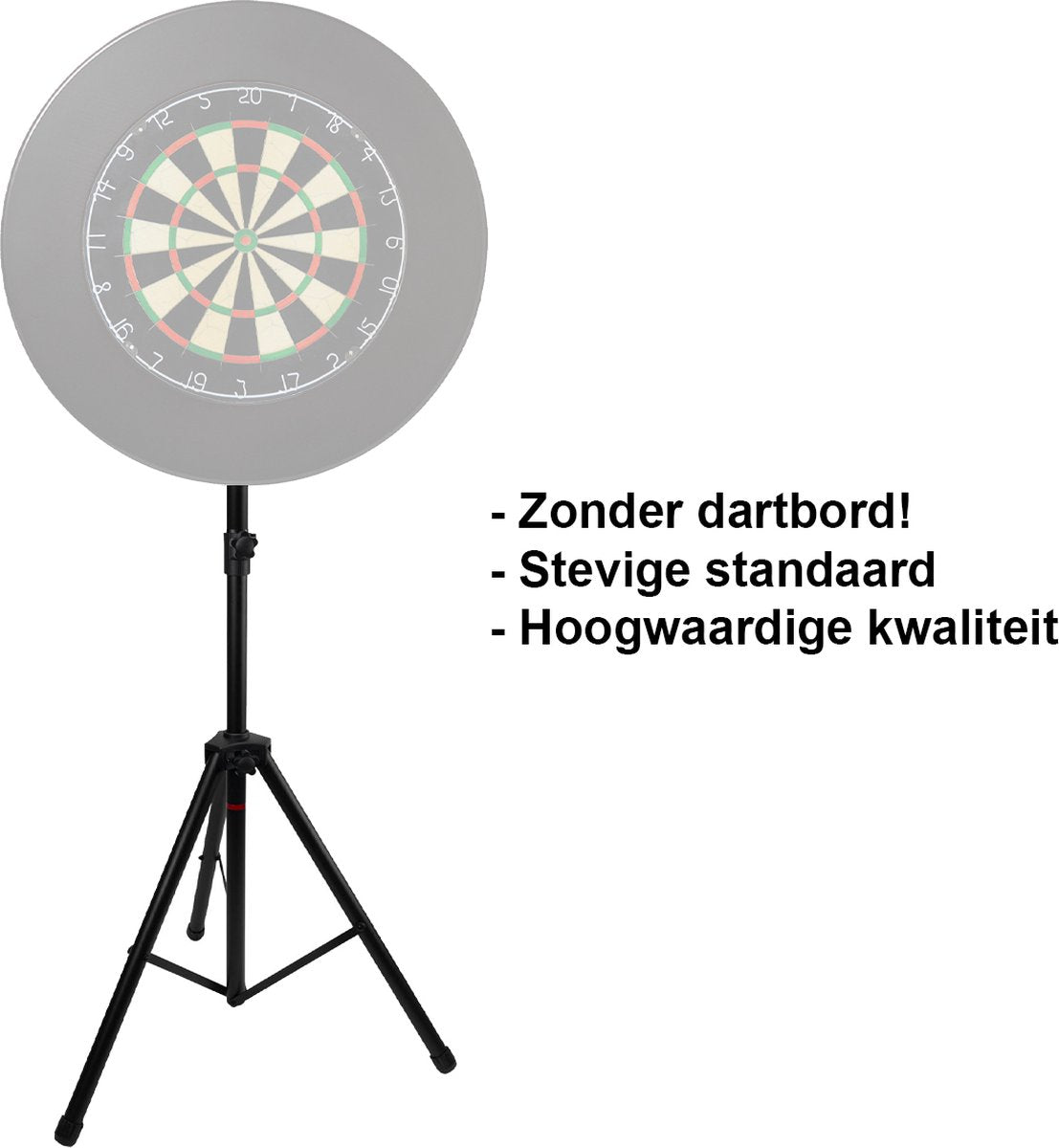 Dartset - Draagbare dartbordstandaard - dartstandaard - mobiele dartbaan