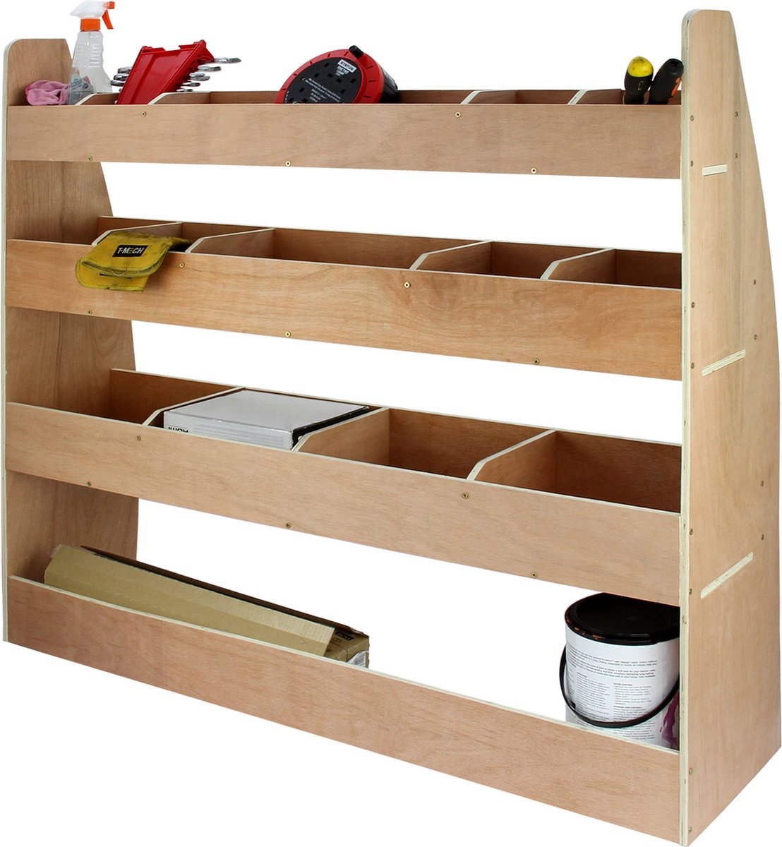 Volkswagen Caddy VW - Interieur bedrijfswagen - Hout