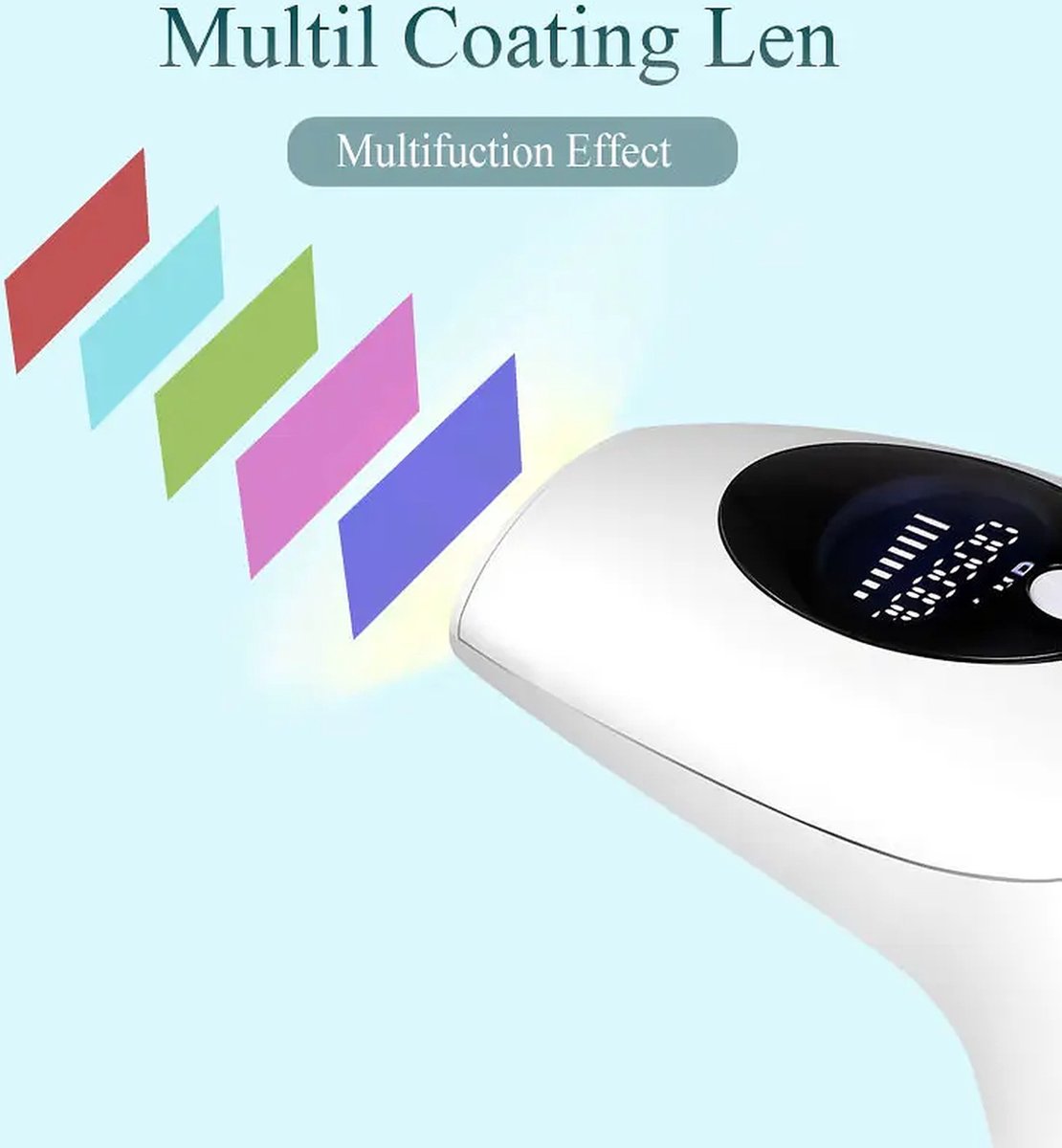 Laser hair removal device