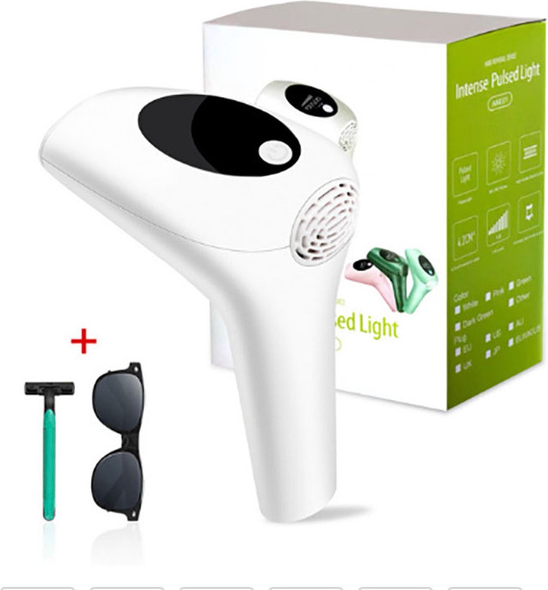 Laser hair removal device