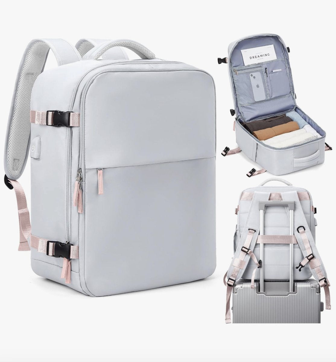 Ryanair handbagage 40x20x25 Cabinetas onder de stoel 45x36x20 Nieuwe Easyjet handbagage reistas Cabineformaat rugzak, handbagage Tas Rugzak Casual dagrugzak Schooltas