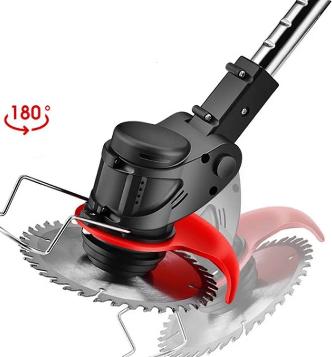 Weed brush - Weed brush set - Weed killer - Electric - Grout brush - Weed brush brush cutter - Including 2 batteries and charging cable