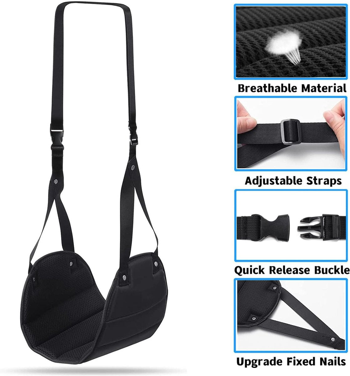 Foot Hammock Airplane - Travel Footrest - Travel Accessory - Comfortable - Airplane Comfort