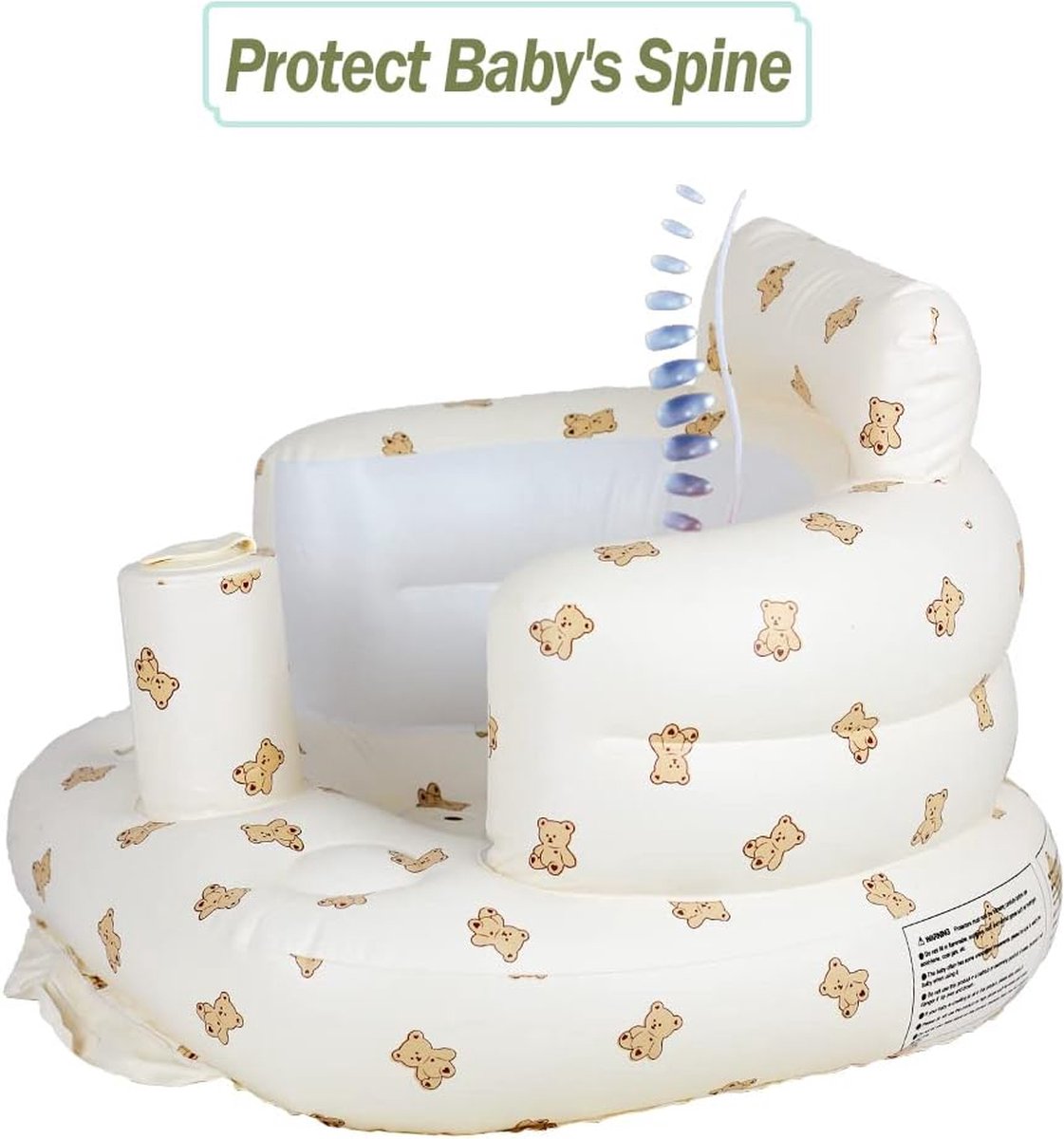 Opblaasbare Stoel Baby - Opblaasbare Babystoel - Stoel Baby - Baby Zwemstoel