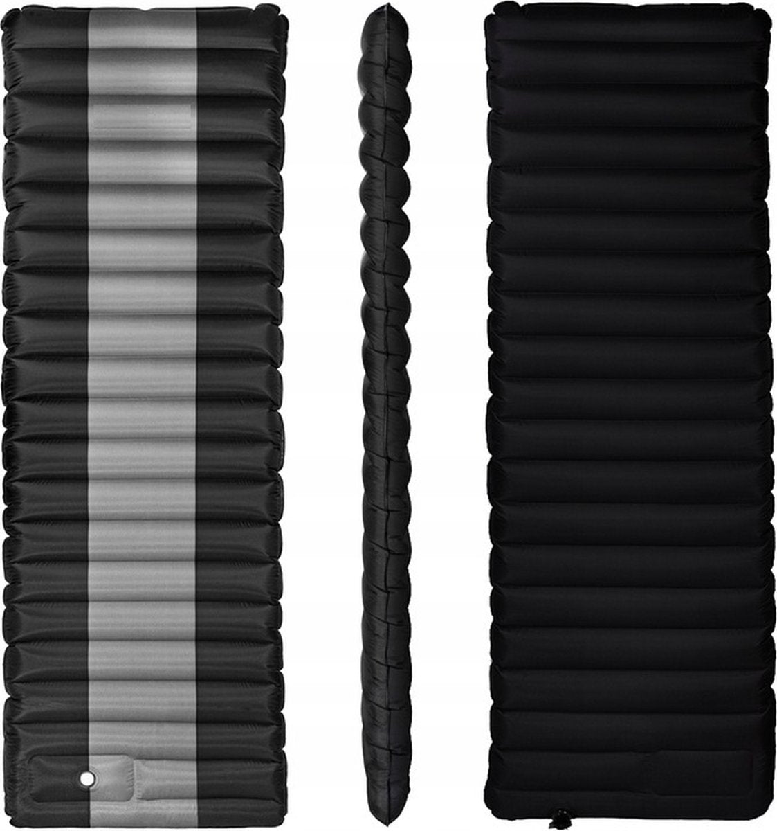 Quality Sleeping Mat with Built-in Pump 12cm Thick - Comfortable Air Mattress - Self-inflating with Foot Pump - TPU+80D Nylon - Airbed with Built-in Pump - Air Mattress with Built-in Pump