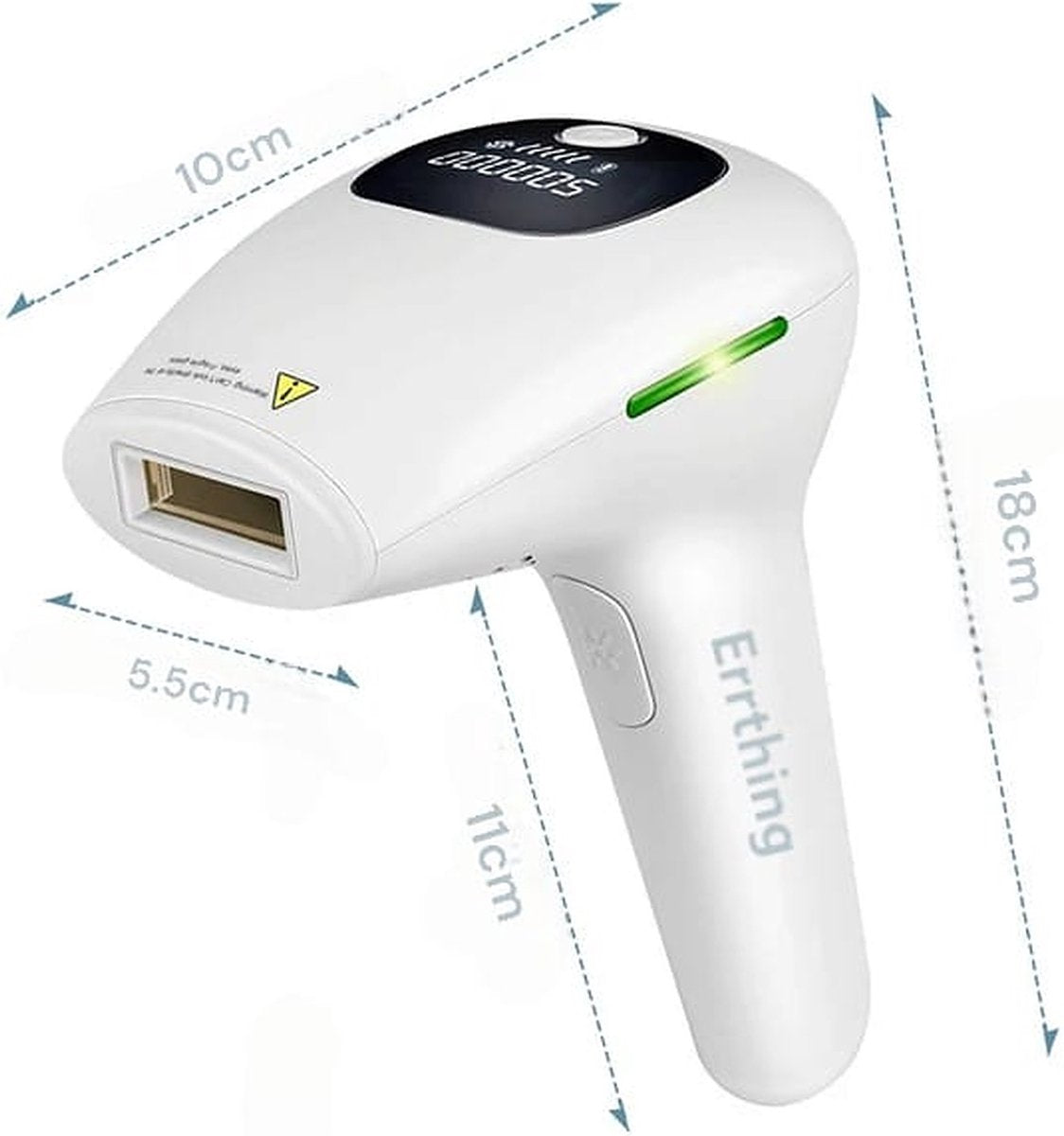 Laser hair removal device