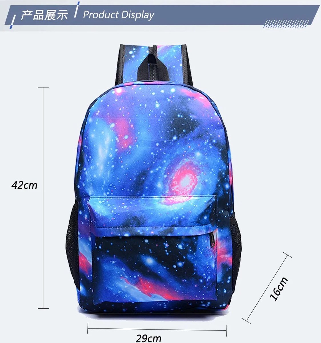 Verkoop Nederland® - Fashion - Kinderrugzak - Fortnite - Meisjes - Jongens - Kinderschooltas - Zwart/Blauw - Tiener - 20-35 Liter - Met Gratis Schoudertas + Pennenzak)