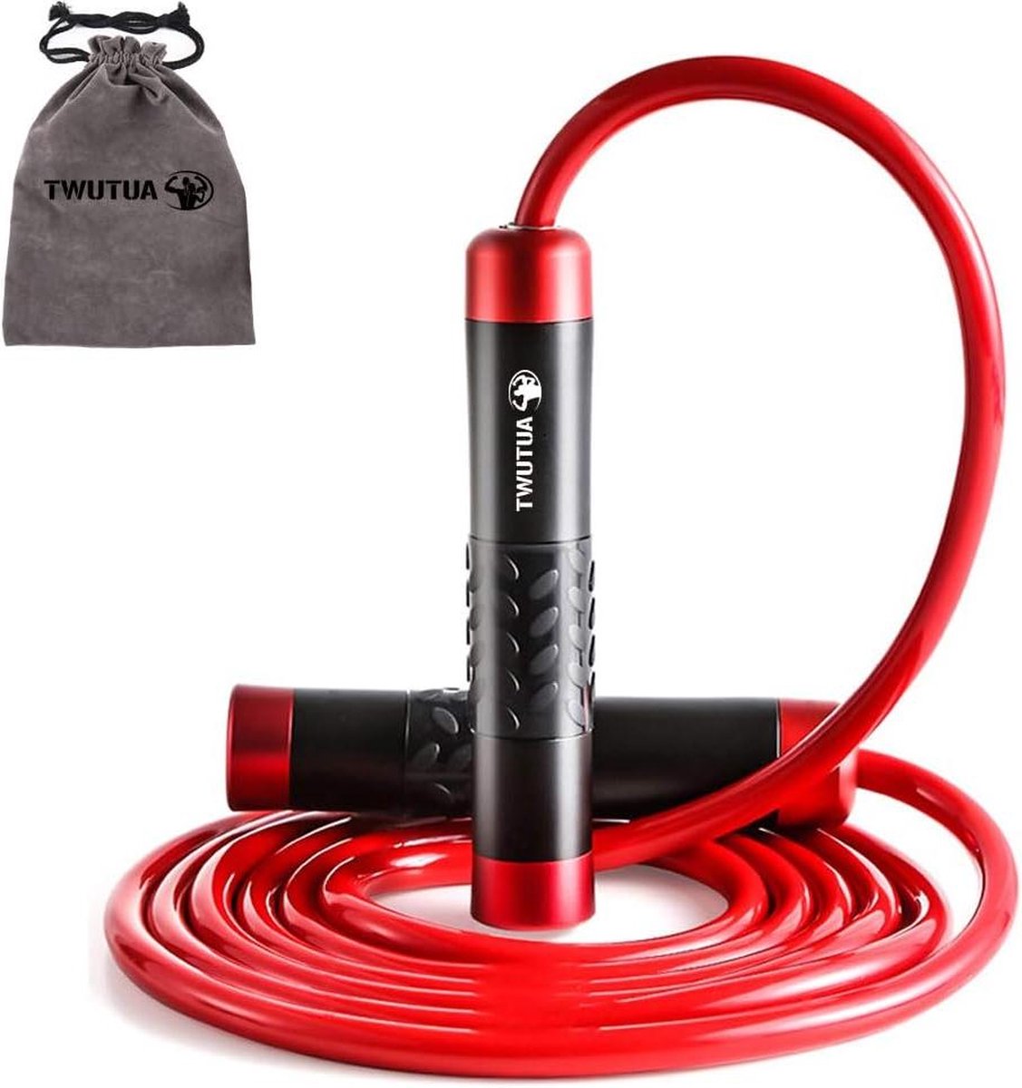 Weighted jump rope - 5 kg, heavy jump rope - 3 m length adjustable - no tangles - for adults fitness boxing MMA cardio training