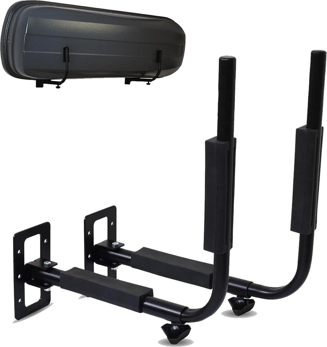 Equivera wandbevestiging voor dakkoffers - tot 52cm hoogte - 40kg draagvermogen dakkoffer