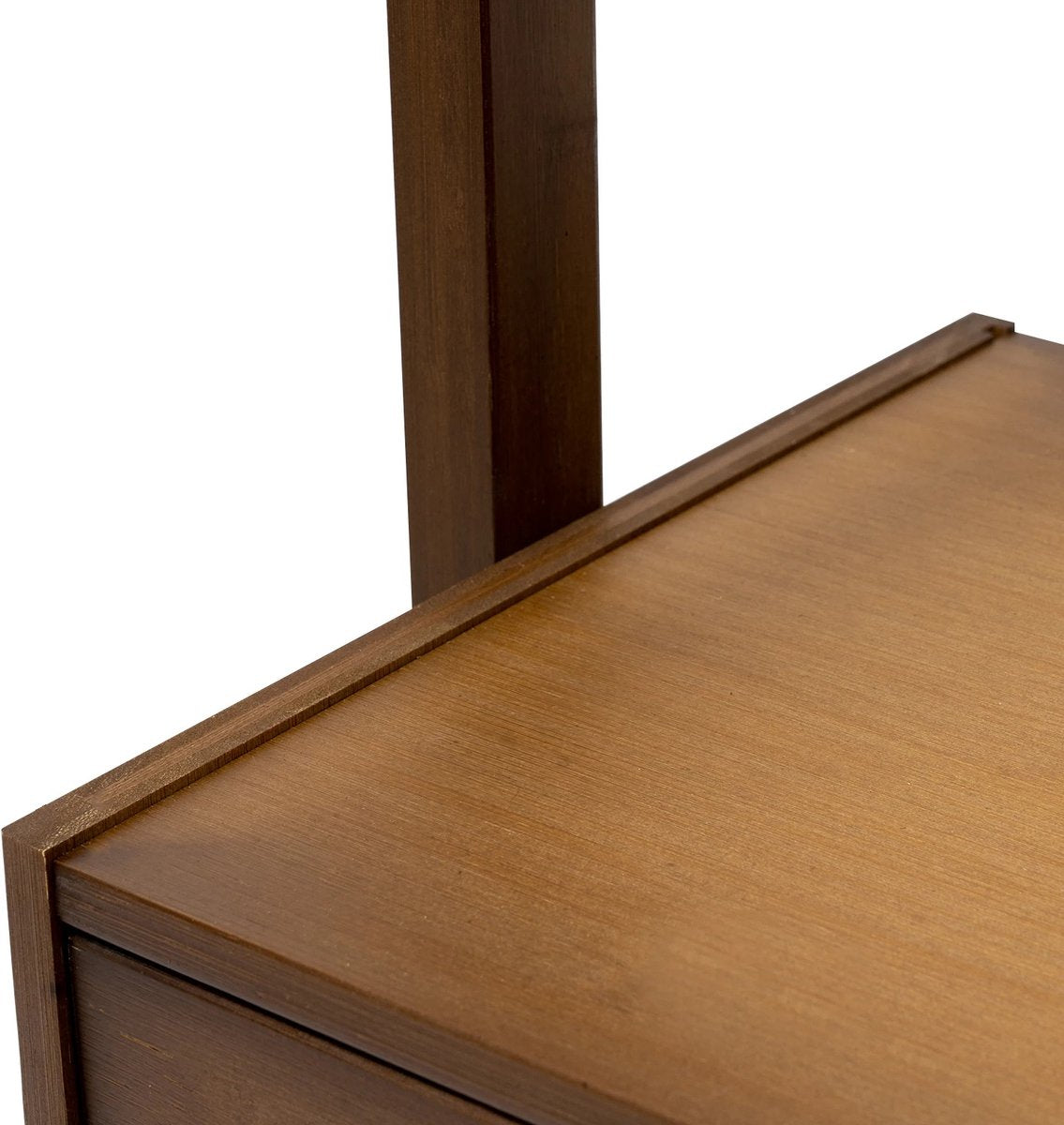 Decotopia - Kapstok - Garderobe - Rek - Met Lades - Kledingrek - Jassenhanger - 70 cm - Bruin