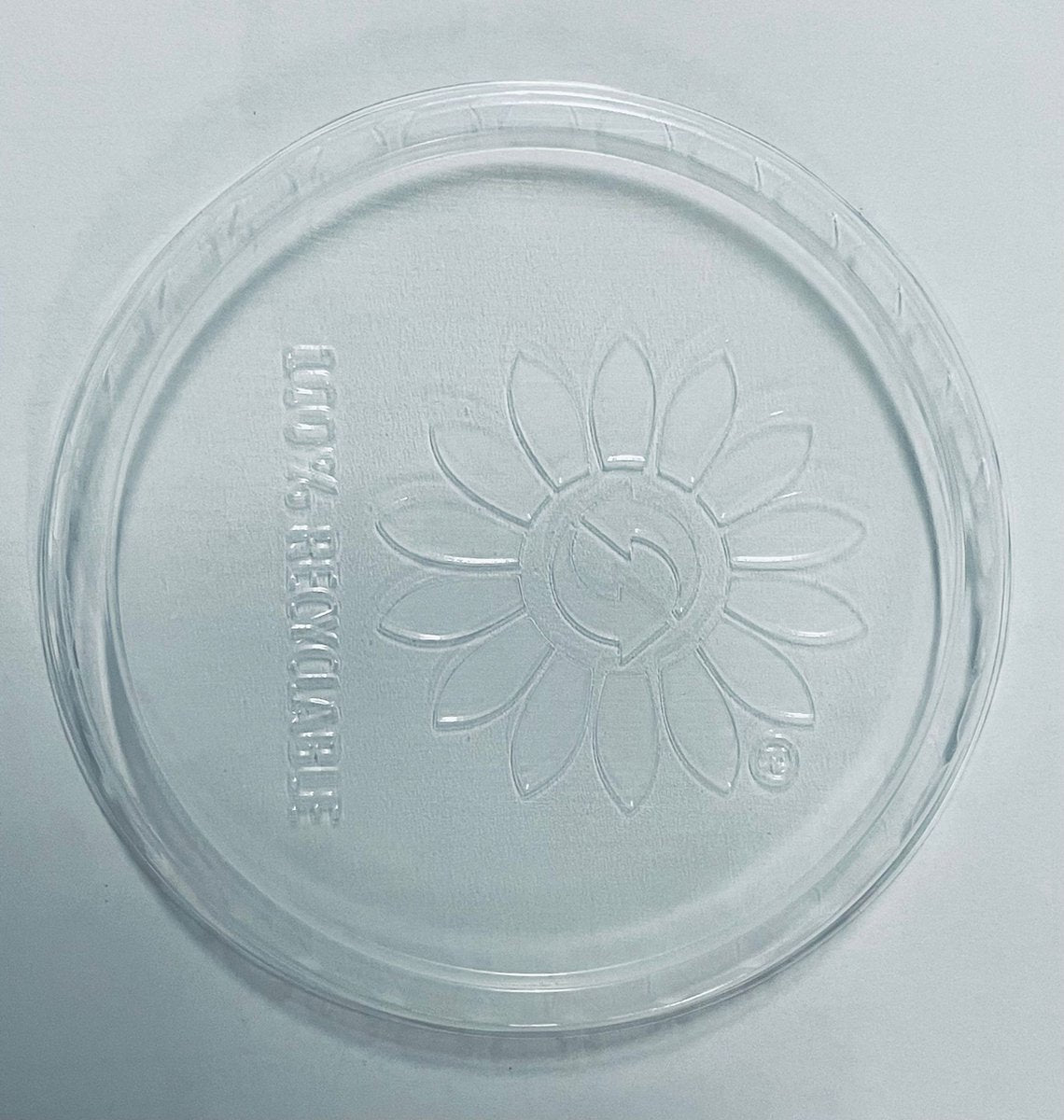 100 stuks plastic transparante bakjes met losse deksels voor saus, dips, salades en non-food. Voor restaurants, afhaalmaaltijden, catering, kunstwerken, enz. gemaakt van volledig gerecycled mono pp. (250 ml)
