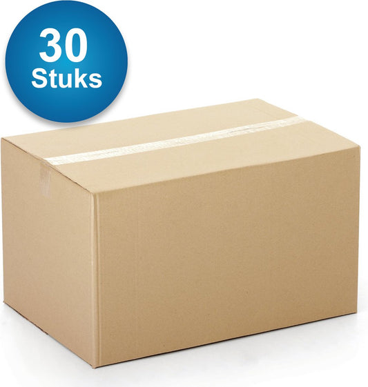 Shipping box - Folding box - Cardboard boxes - 430 x 300 x 200mm - 30 pieces