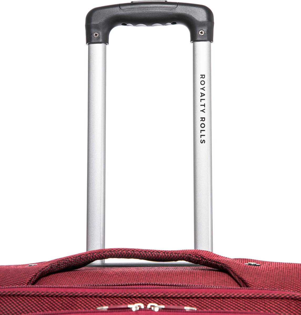 Dubai Abu Dhabi Grote XL Koffer - 88 cm - 125/135 liter - Uitbreidbaar - Rood