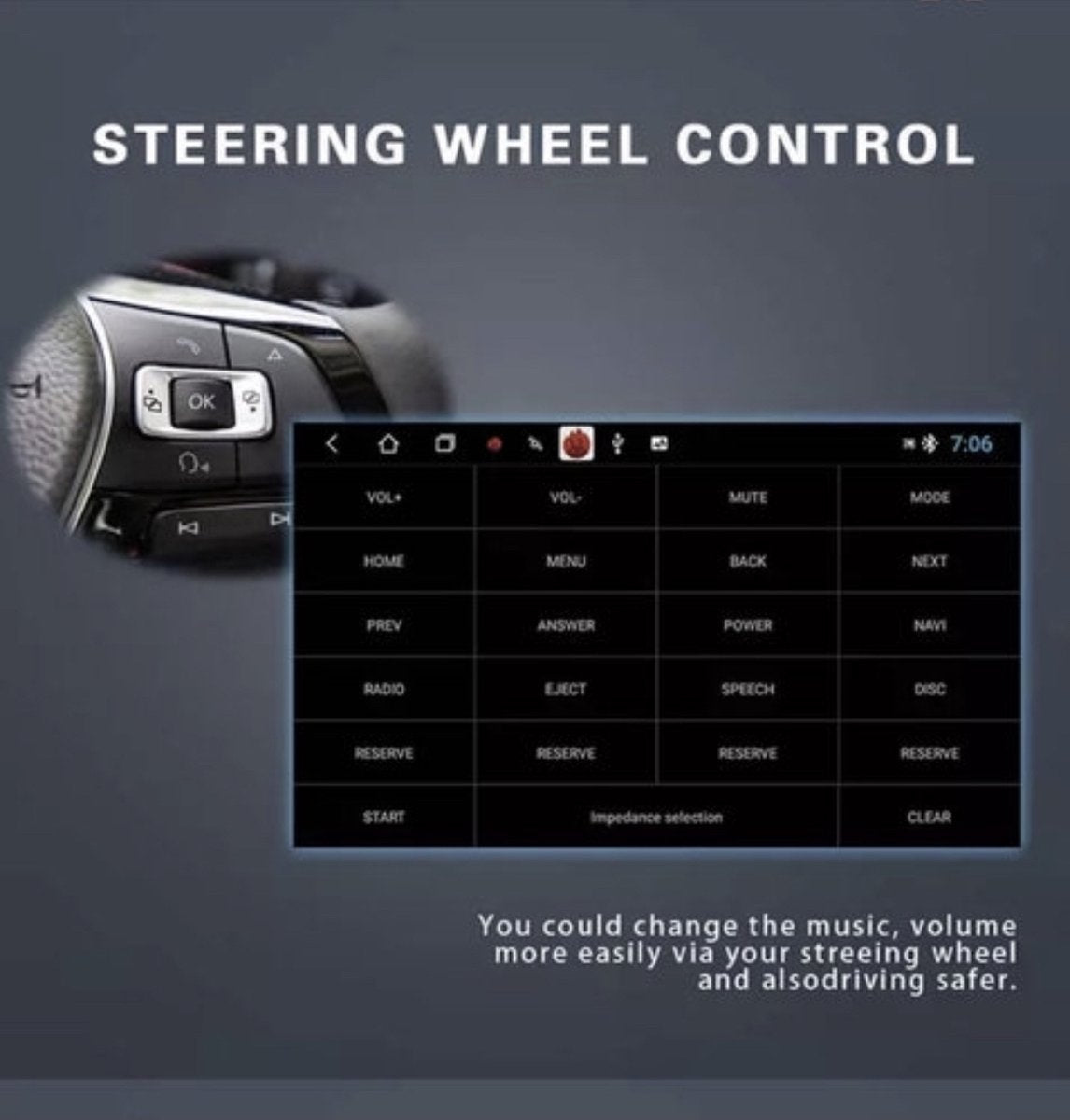 Multimedia Autoradio Android 13 Voor VW Polo/Golf/Seat/Skoda 2003-2015 CarPlay/Auto/WiFi/RDS/GPS/DSP/NAV