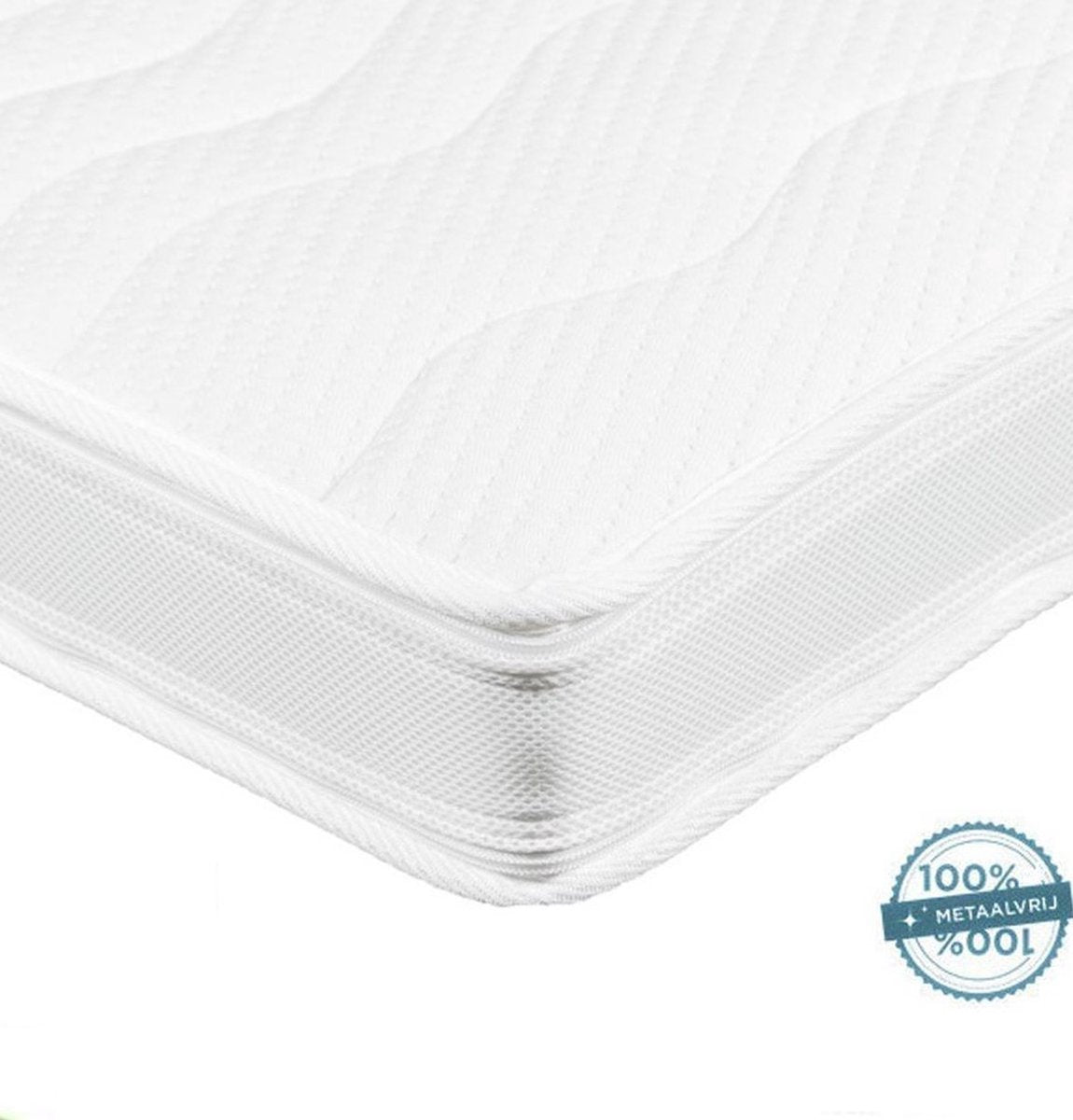 Topdek Matras Topper 3D Tencel - Bamboe Hybride Topper 12cm dik - 160x200 Topdekmatras Orthopedisch