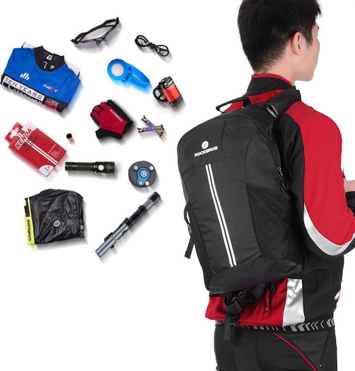 Rugzak Outdoor - 20L - Regenbestendige Rugzak - Hydratatie Rugzak - Outdoor Sport - Buitensport - Watersport - Vissen