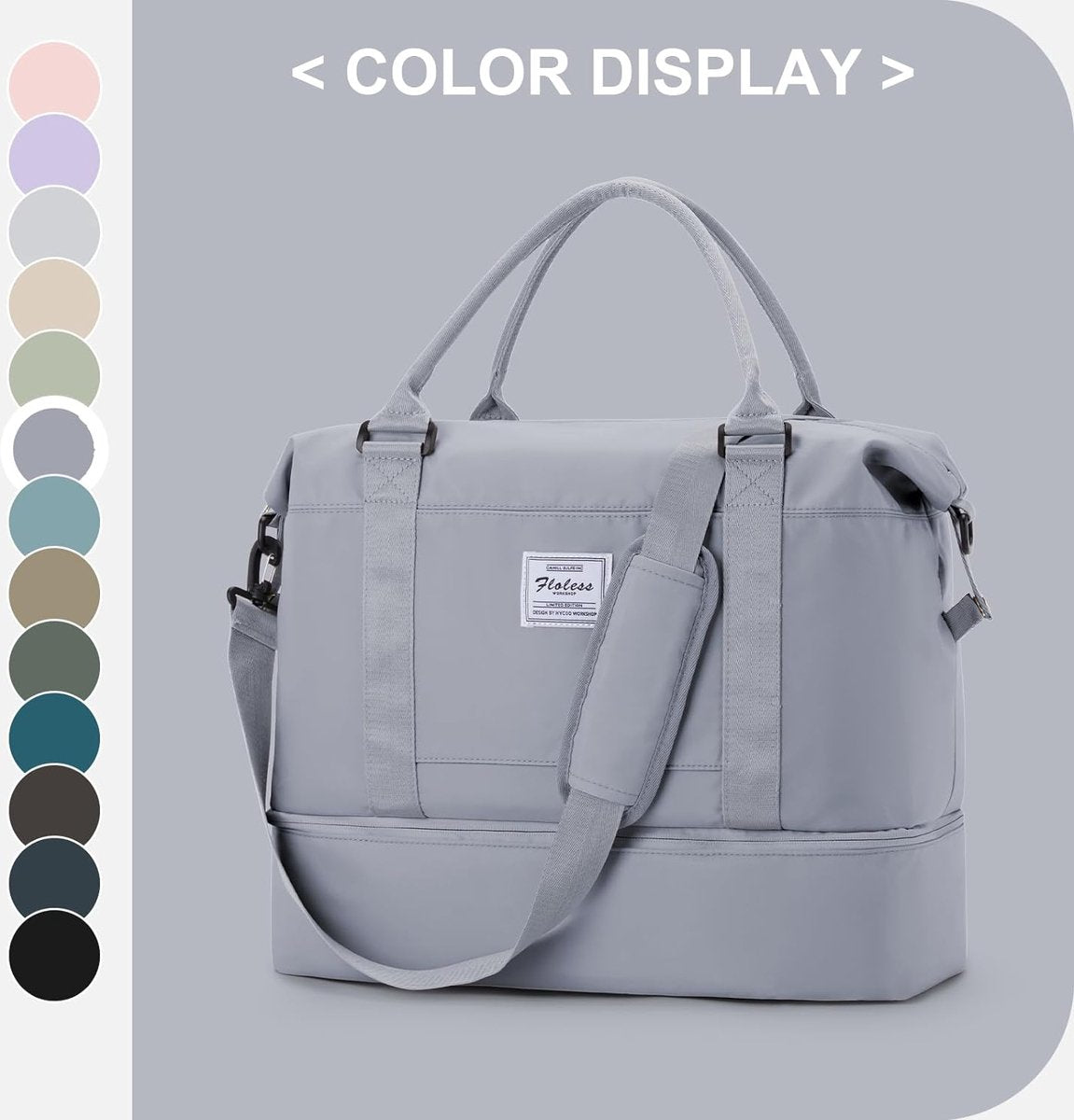 Handbagage, 40 x 20 x 25 cm, handbagage, tas voor vliegtuig, reistas, uitbreidbare handbagagetas, 45 x 36 x 20 cm, voor Easyjet Cabin bag, sporttas, overnight weekendtas, trainingstas,