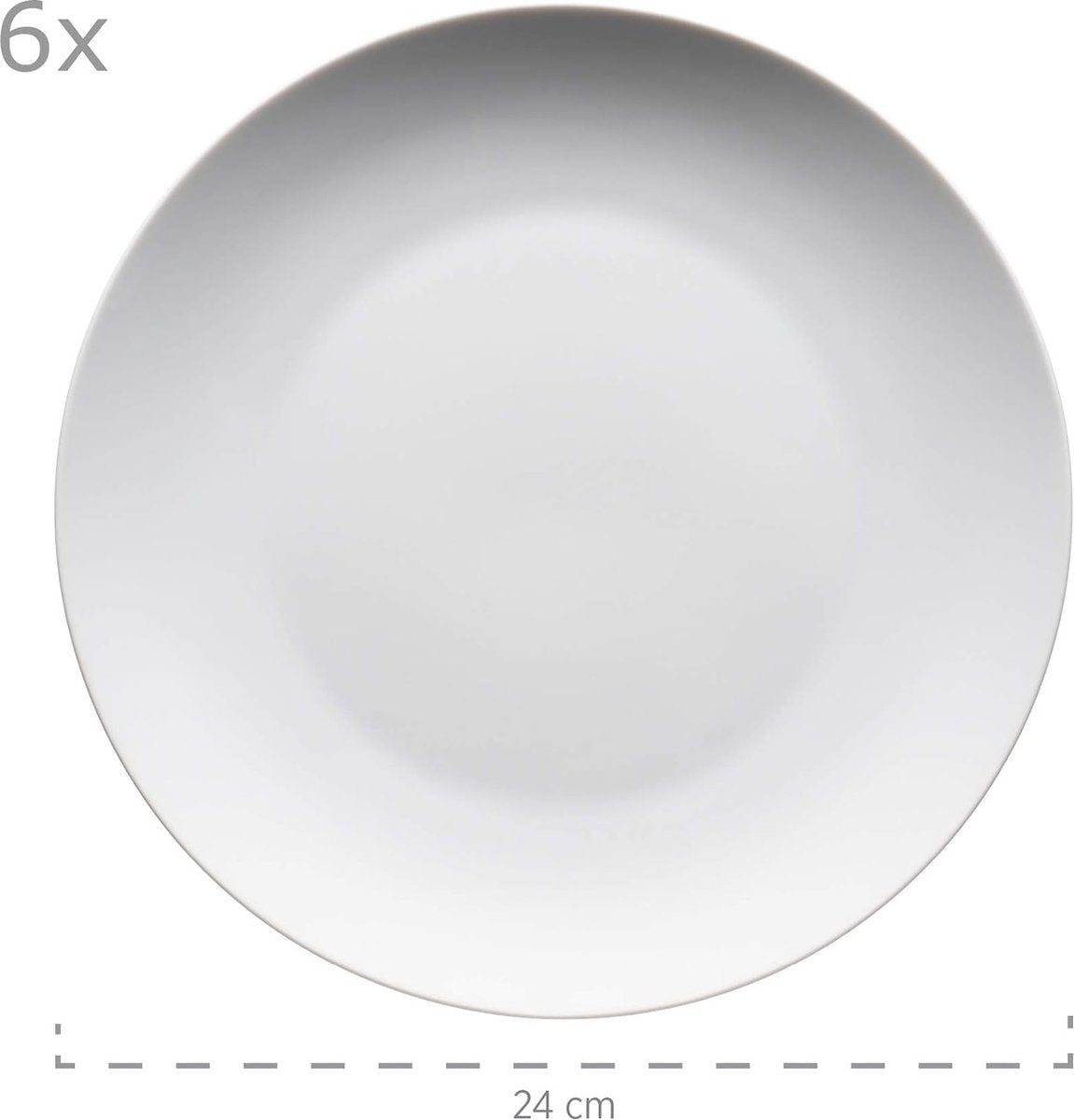 Grasmaaier Barca Bordservice Set Voor 6 Personen, 12-Delig. Tafelservies, Porselein