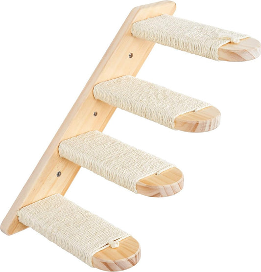Kattentrap, muur, klimmen, kattenladder, katten, meubels, binnen, klimwand, kattenmeubel, wandelement, wandparkset, voor katten om te klimmen, spelen, loungen