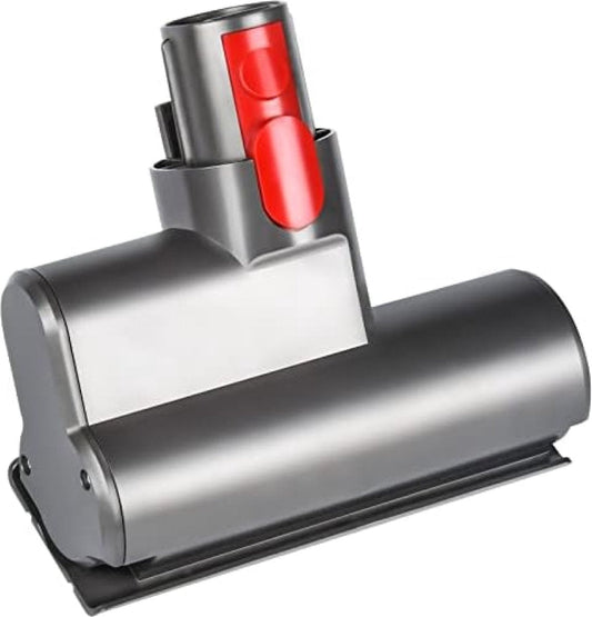 Mini-turbinemondstuk voor Dyson V7/V8/V10/V11/V15 stofzuiger, Quick Release borstelrol voor bank, autostoel, stoel, verwijdert mijten en allergenen