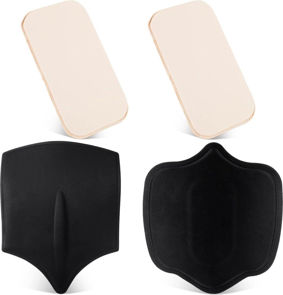 Abdominal Board Kit - Waist and Belly Shaping Board - 4 Pieces - Soft and Nicely Fitting foam board