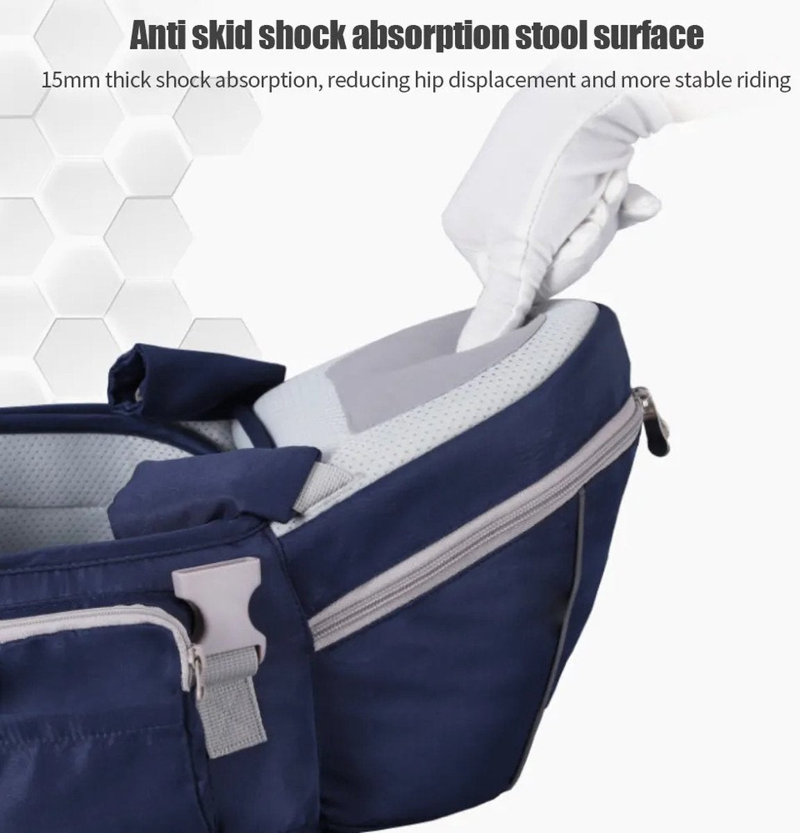 Baby Heupdrager met Extra Band en Nekband – Roze – Heupsteun voor Baby en Peuter – Draagtas met Veiligheidsband tegen Rugklachten – Kind Hip Seat Carrier – Ergonomisch – Veilig – Comfortabel – Ondersteuning voor Ouders – Praktisch