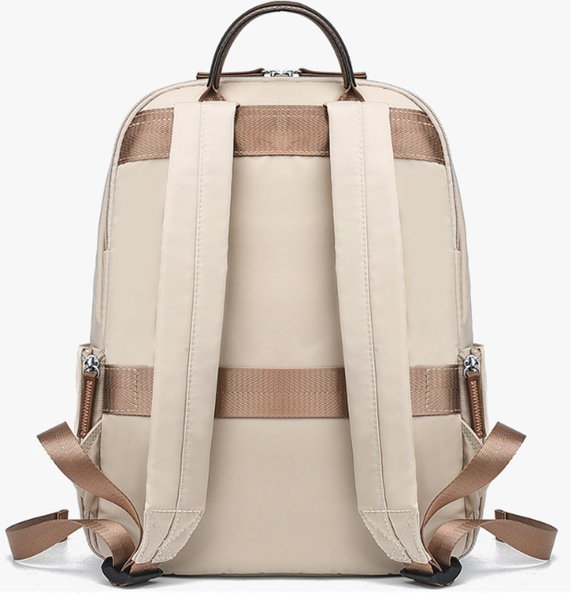Dames Reis Laptop Rugzak Casual Rugzak Oxford Stoffen Werktas Waterdichte Zakelijke Rugzak Lichtgewicht Reistas