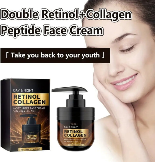 Zeer effectieve collageen en retinol gezichtsverzorging anti-age verstevigt uw huid 100ml