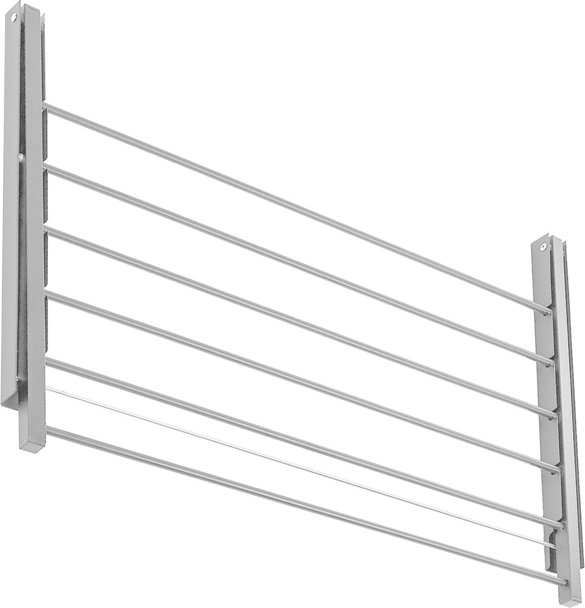 ABJ - Opvouwbaar Mini Droogrek voor badkamermuurmontage - 60 cm - WIT