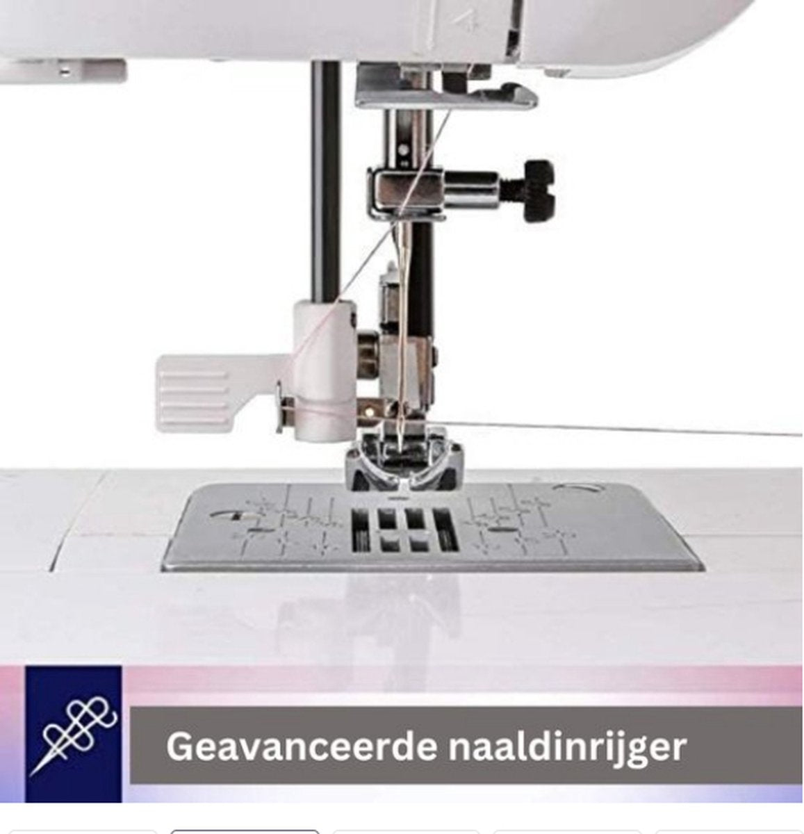 Embroidery machine - Sewing machine - White