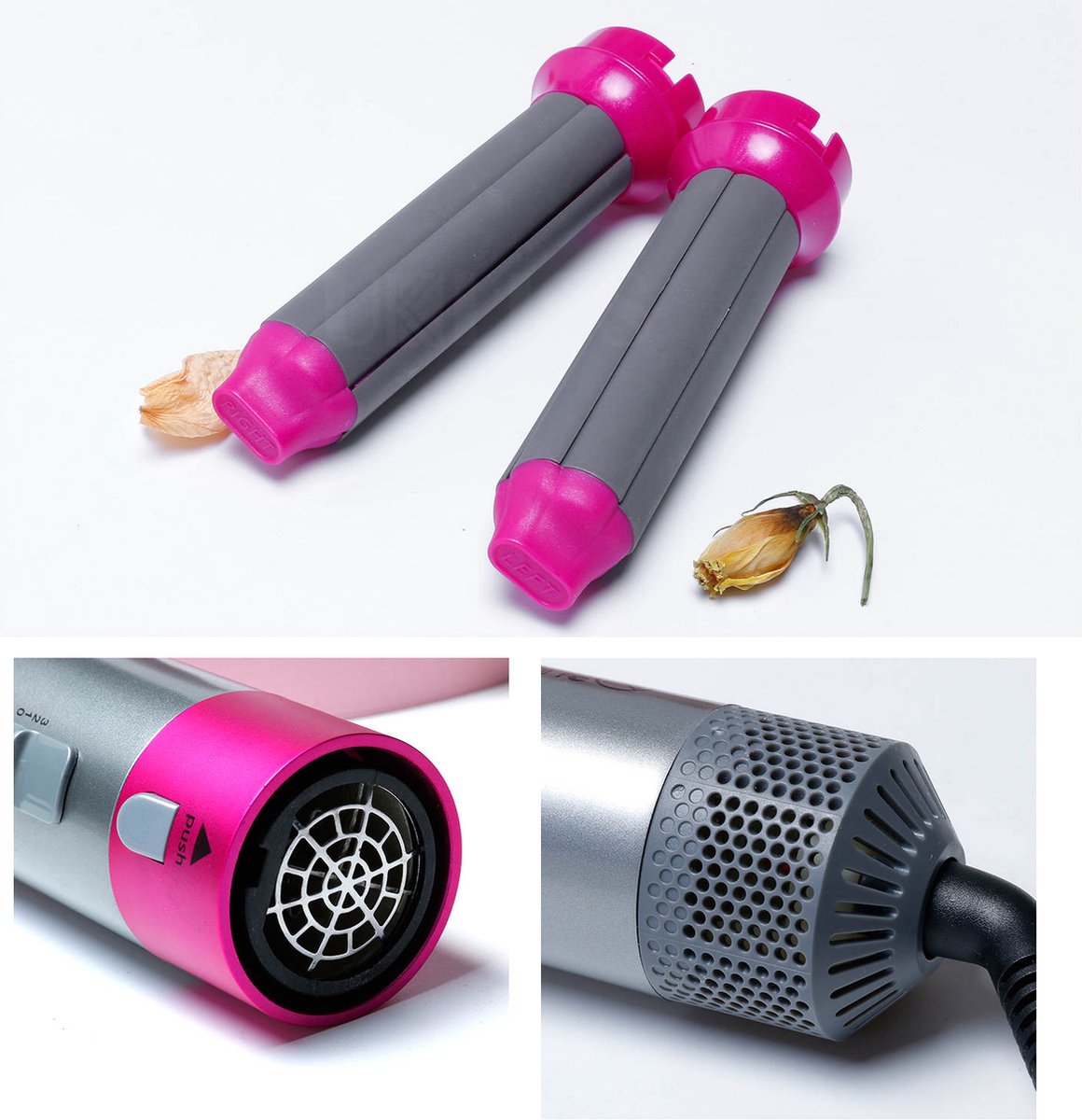 Kwaliteit Toppers® Airstyler Krultang 5-in-1 Multistyler Föhn - Föhnborstel - Hairwrap - TikTok - Special 2023 Edition