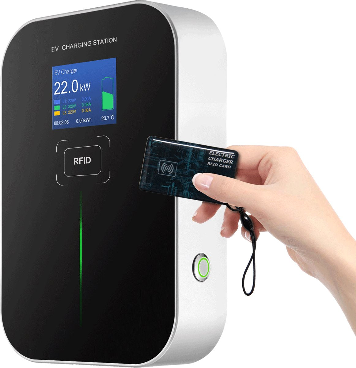 Besen Charging Station - 1 Phase - 7.4 kW - 6M Charging Cable - App