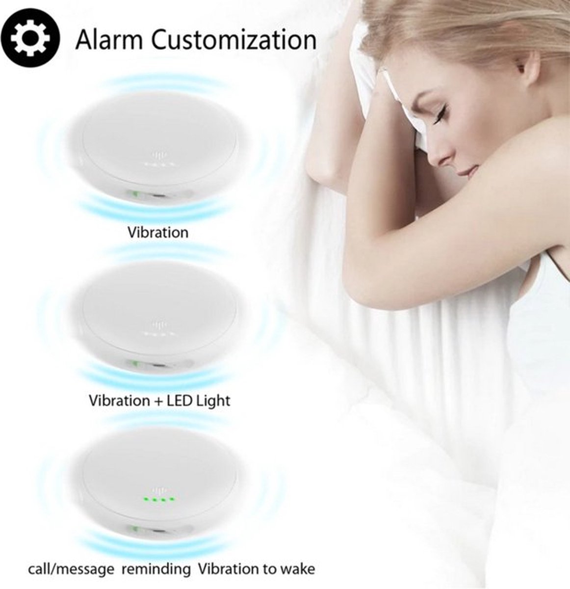 iLuv SmartShaker 3 Bluetooth Trilwekker met LED en vibrator wit