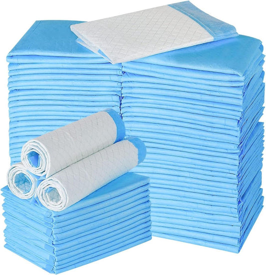 Huisdier Trainingsmatten - 50 Wegwerp Puppy Pads - Super Absorberend - Geurblokkerend - Thuis Trainingsmatten - 56 x 56cm - Verpakking van 100 - Hondentoilet Urine Pads