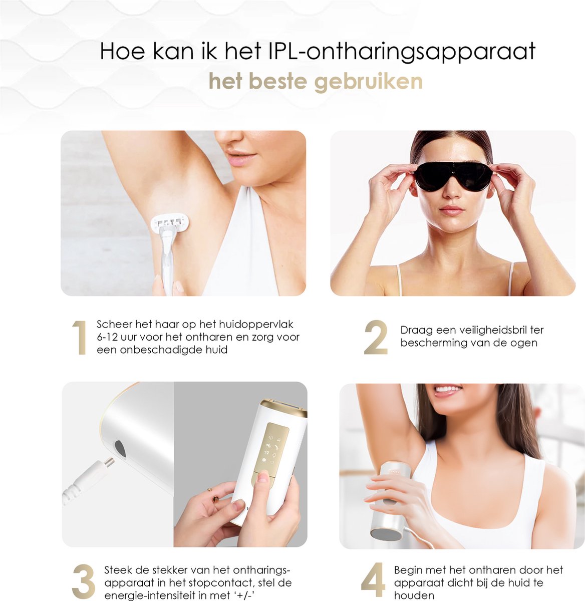 Veneux® Laser Hair Removal Device - Hair Removal Devices - Hair Removal - Sapphire Technology